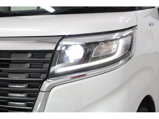 スペーシアカスタム ハイブリッドＸＳ　社外ナビ　全方位カメラパッケージ　両側パワースライドドア　シートヒーター　天井サーキュレーター　ヘッドアップディスプレイ　ＬＥＤヘッドライト　フォグライト　ハーフレザーシート　シートバックテーブル（18枚目）