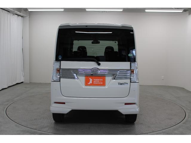 タント カスタムＲＳ　ＳＡＩＩ　純正ナビ　バックカメラ　両側パワースライドドア　プッシュスタート　スマートキー　スマートアシスト　純正アルミホイール　ＬＥＤヘッドライト　ターボ車　ハーフレザーシート　ロールサンシェード　ベンチシート（6枚目）