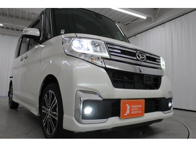 タント カスタムＲＳ　ＳＡＩＩ　純正ナビ　バックカメラ　両側パワースライドドア　プッシュスタート　スマートキー　スマートアシスト　純正アルミホイール　ＬＥＤヘッドライト　ターボ車　ハーフレザーシート　ロールサンシェード　ベンチシート（23枚目）