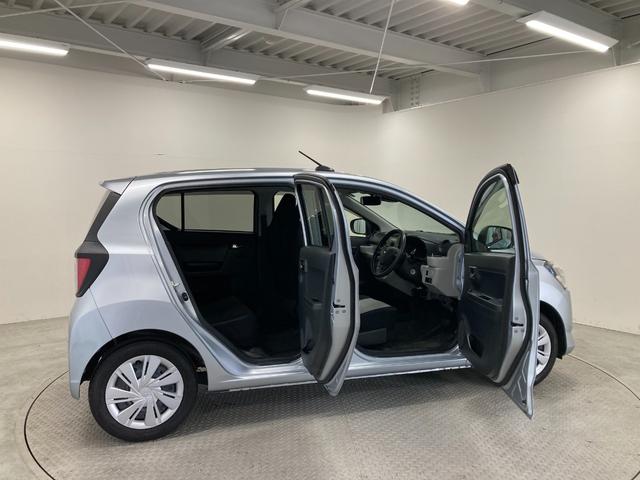 ミライース Ｘ　ＳＡＩＩＩ　社外オーディオ　電動格納ドアミラー　スマートアシスト　クリアランスソナー　キーレスキー　フルフラットシート　ＬＥＤヘッドライト　サイドバイザー　フロアマット　マニュアルエアコン　アイドリングストップ（12枚目）