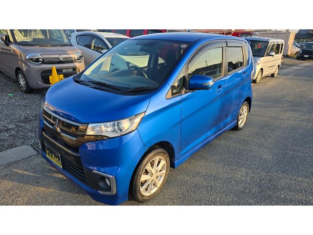 eKカスタム Gセーフティパッケージ 1年保証・新品タイヤ・全方位モニター・ナビTV・寒冷地仕様(3枚目)