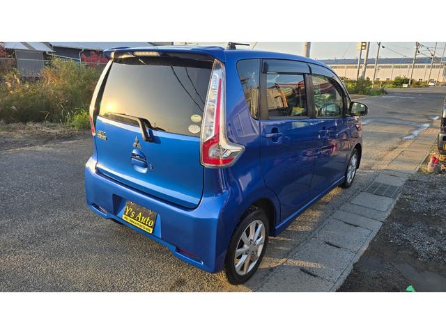 eKカスタム Gセーフティパッケージ 1年保証・新品タイヤ・全方位モニター・ナビTV・寒冷地仕様(7枚目)