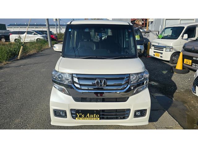 N-BOXカスタム G・ターボLパッケージ 1年保証・ターボ・両側PWスライド・ナビTV・バックカメラ・ETC(2枚目)