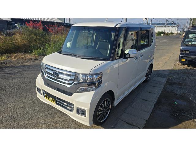 N-BOXカスタム G・ターボLパッケージ 1年保証・ターボ・両側PWスライド・ナビTV・バックカメラ・ETC(3枚目)