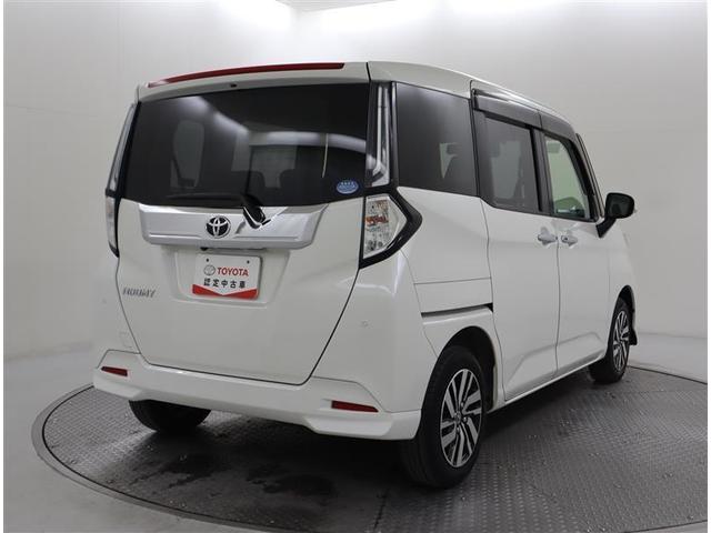 ルーミー カスタムG ワンセグ メモリーナビ ミュージックプレイヤー接続可 バックカメラ 衝突被害軽減システム ETC 両側電動スライド LEDヘッドランプ ワンオーナー アイドリングストップ(3枚目)