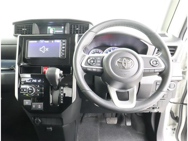 ルーミー カスタムG ワンセグ メモリーナビ ミュージックプレイヤー接続可 バックカメラ 衝突被害軽減システム ETC 両側電動スライド LEDヘッドランプ ワンオーナー アイドリングストップ(4枚目)