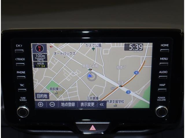 ヤリス ハイブリッドＺ　トヨタ認定中古車　衝突被害軽減システム　ワンオーナー　シートヒーター　全周囲カメラ　メモリーナビ　フルセグ　メモリーナビ　ミュージックプレイヤー接続　ＥＴＣ　ＬＥＤヘッドランプ　スマートキー　記録簿（8枚目）