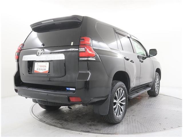 ランドクルーザープラド TX Lパッケージ トヨタ認定中古車 衝突被害軽減システム 本革 シートベンチレーション 4WD ブラインドスポットモニター メモリーナビ 全周囲カメラ ミュージックプレイヤー接続 ETC ディーゼル スマートキー(3枚目)