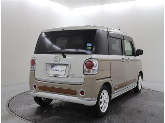 ムーヴキャンバス Ｇメイクアップリミテッド　ＳＡＩＩＩ　フルセグ　メモリーナビ　ＤＶＤ再生　ミュージックプレイヤー接続可　後席モニター　バックカメラ　衝突被害軽減システム　ＥＴＣ　ドラレコ　両側電動スライド　ＬＥＤヘッドランプ　アイドリングストップ（4枚目）