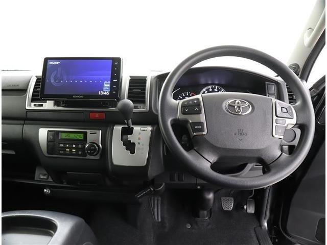 ハイエースバン ロングスーパーＧＬ　フルセグ　メモリーナビ　ＤＶＤ再生　ミュージックプレイヤー接続可　バックカメラ　衝突被害軽減システム　ＥＴＣ　ＬＥＤヘッドランプ　記録簿（7枚目）