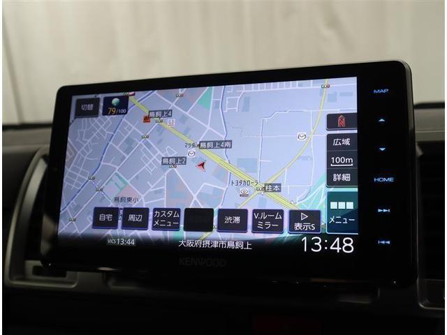 ハイエースバン ロングスーパーＧＬ　フルセグ　メモリーナビ　ＤＶＤ再生　ミュージックプレイヤー接続可　バックカメラ　衝突被害軽減システム　ＥＴＣ　ＬＥＤヘッドランプ　記録簿（9枚目）