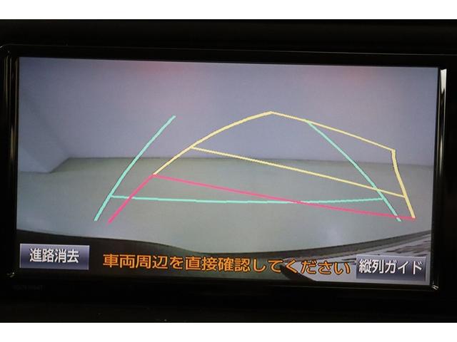 ハンドル操作に連動してガイドラインが変化するバックカメラ搭載です。クルマは構造上たくさんの死角がありますので、とても便利な機能ですね。あくまで補助の為の装備ですのでバックは目視での確認が大事ですよ！