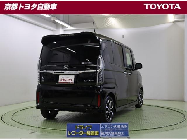 Ｎ－ＢＯＸカスタム Ｇ・Ｌホンダセンシング　地デジＴＶ　ＡＷ　助手席エアバッグ　キーレス　アイドリングＳＴ　セキュリティーアラーム　スマ－トキ－　リアカメラ　ナビＴＶ　ＥＴＣ　前車追従機能　サイドエアバッグ　ＬＥＤヘッドライト　ＤＶＤ　ＶＳＡ（3枚目）