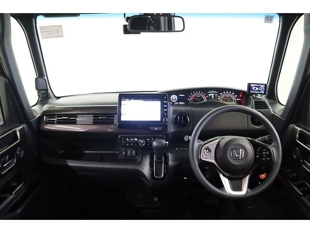 Ｎ－ＢＯＸカスタム Ｇ・Ｌホンダセンシング　地デジＴＶ　ＡＷ　助手席エアバッグ　キーレス　アイドリングＳＴ　セキュリティーアラーム　スマ－トキ－　リアカメラ　ナビＴＶ　ＥＴＣ　前車追従機能　サイドエアバッグ　ＬＥＤヘッドライト　ＤＶＤ　ＶＳＡ（4枚目）