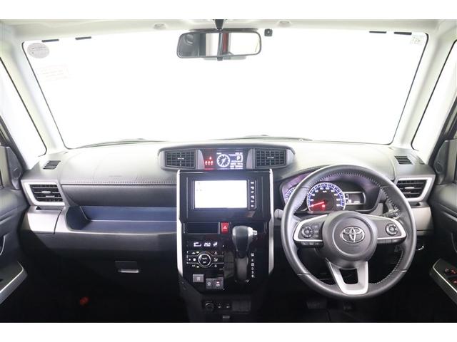 ルーミー カスタムG アイドリング 両側電動SD LEDヘット バックビューモニター 衝突回避ブレーキ フルフラット 地デジ スマートキー メモリナビ クルーズコントロール 点検記録簿 DVD ETC オートエアコン PW(4枚目)