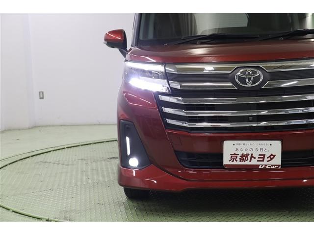 ルーミー カスタムG アイドリング 両側電動SD LEDヘット バックビューモニター 衝突回避ブレーキ フルフラット 地デジ スマートキー メモリナビ クルーズコントロール 点検記録簿 DVD ETC オートエアコン PW(7枚目)