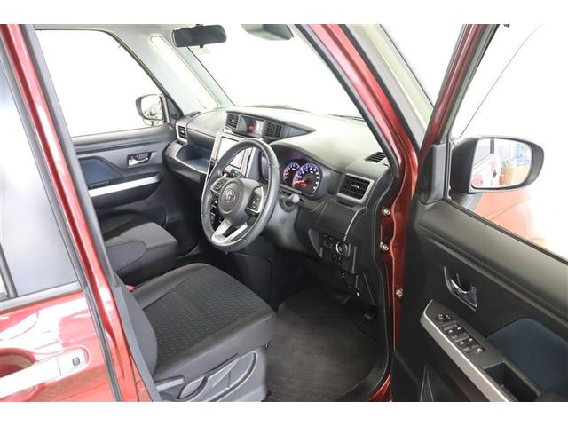 ルーミー カスタムG アイドリング 両側電動SD LEDヘット バックビューモニター 衝突回避ブレーキ フルフラット 地デジ スマートキー メモリナビ クルーズコントロール 点検記録簿 DVD ETC オートエアコン PW(24枚目)