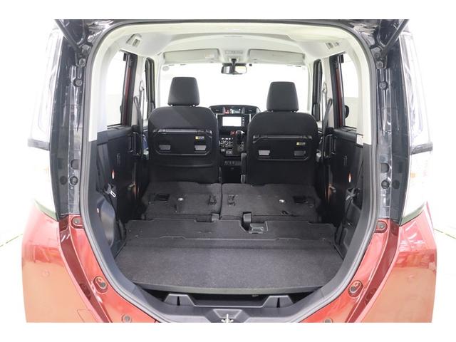 ルーミー カスタムG アイドリング 両側電動SD LEDヘット バックビューモニター 衝突回避ブレーキ フルフラット 地デジ スマートキー メモリナビ クルーズコントロール 点検記録簿 DVD ETC オートエアコン PW(33枚目)