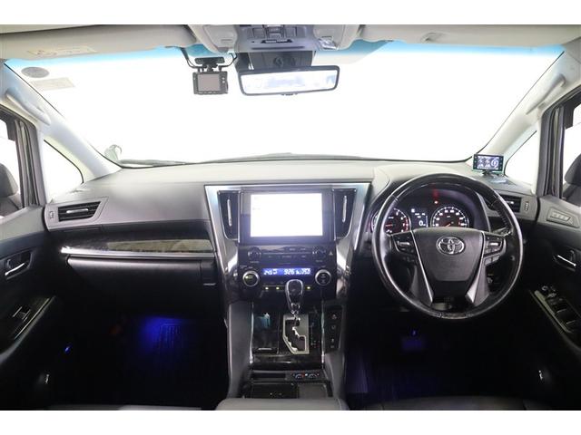 アルファード ２．５Ｓ　Ｃパッケージ　両側ＰＳＤ　電動パワーシート　バックモニタ－　地デジＴＶ　ナビ＆ＴＶ　記録簿有　アルミホイール　横滑り防止機能　ＡＣ１００Ｖ電源　クルコン　ＬＥＤヘッドライト　スマキー　エアロ　リアオートエアコン（4枚目）