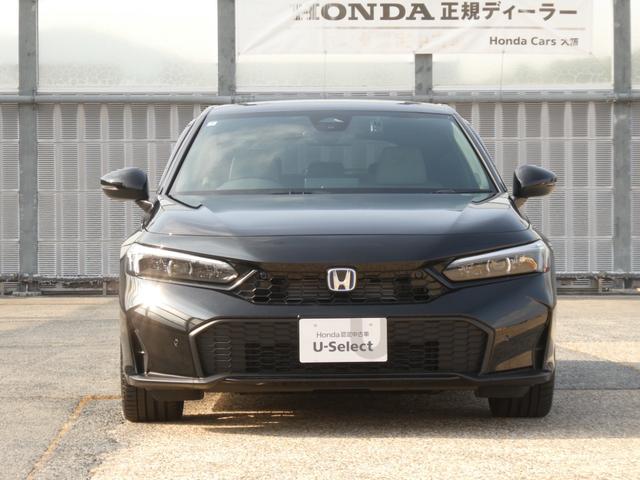 シビック e:HEVEX デモカー CONNECTディスプレー バックカメラ ドラレコ ETC アダプティブクルーズコントロール シートヒーター Bluetooth USB入力端子 LEDヘッドライト 衝突被害軽減ブレーキ(12枚目)