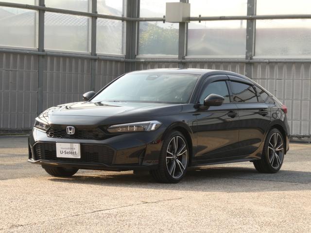 シビック e:HEVEX デモカー CONNECTディスプレー バックカメラ ドラレコ ETC アダプティブクルーズコントロール シートヒーター Bluetooth USB入力端子 LEDヘッドライト 衝突被害軽減ブレーキ(24枚目)