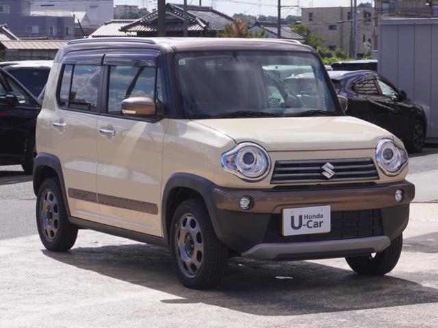 ハスラー ワンダラー　ワンオーナー　７インチナビ　ＥＴＣ　Ｂｌｕｅｔｏｏｔｈ　衝突軽減ブレーキ　シートヒーター　ＬＥＤヘッドライト　ＣＤ／ＤＶＤ再生　フルセグＴＶ　スペアキー有り　横滑り防止装置　オートライト　ベンチシート（24枚目）