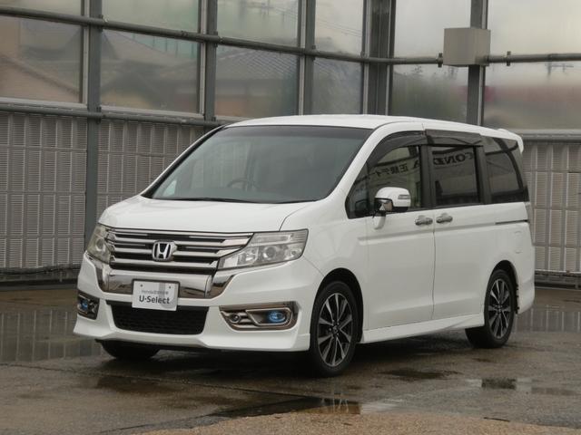 ステップワゴンスパーダ Ｚクールスピリット　ワンオーナー車　メーカー装着ナビ　ＥＴＣ　バックカメラ　両側電動スライドドア　クルーズコントロール　パドルシフト　ディスチャージヘッドライト　ＣＤ　ＤＶＤ再生　フルセグＴＶ　横滑り防止装置（26枚目）