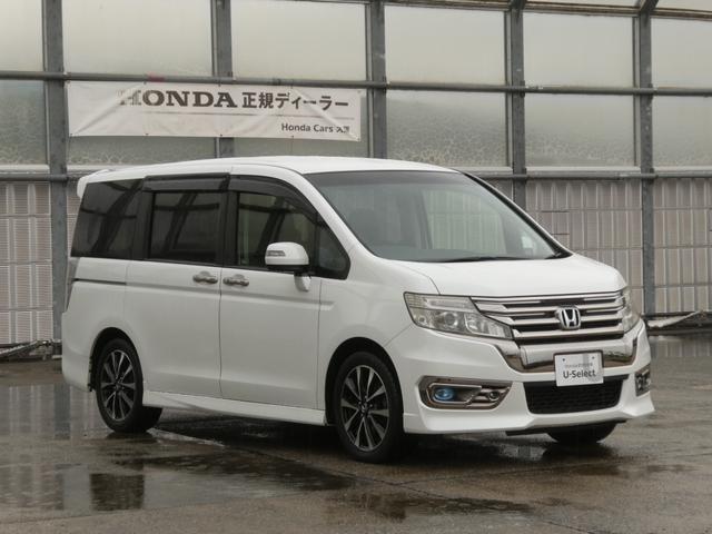 ステップワゴンスパーダ Ｚクールスピリット　ワンオーナー車　メーカー装着ナビ　ＥＴＣ　バックカメラ　両側電動スライドドア　クルーズコントロール　パドルシフト　ディスチャージヘッドライト　ＣＤ　ＤＶＤ再生　フルセグＴＶ　横滑り防止装置（27枚目）