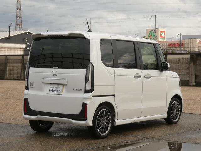 Ｎ－ＢＯＸカスタム ターボ　デモカー　９インチナビ　バックカメラ　ドラレコ　ＥＴＣ　アダプティブクルーズコントロール　両側電動スライドドア　シートヒーター　Ｂｌｕｅｔｏｏｔｈ　ＬＥＤヘッドライト　衝突被害軽減ブレーキ（14枚目）