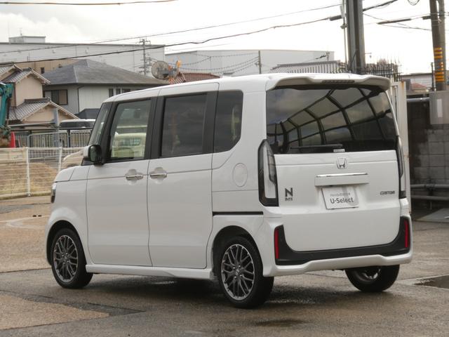 Ｎ－ＢＯＸカスタム ターボ　デモカー　９インチナビ　バックカメラ　ドラレコ　ＥＴＣ　アダプティブクルーズコントロール　両側電動スライドドア　シートヒーター　Ｂｌｕｅｔｏｏｔｈ　ＬＥＤヘッドライト　衝突被害軽減ブレーキ（27枚目）