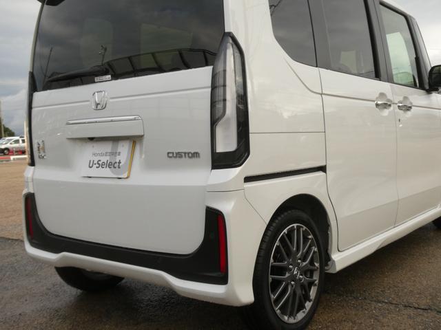 Ｎ－ＢＯＸカスタム ターボ　デモカー　９インチナビ　バックカメラ　ドラレコ　ＥＴＣ　アダプティブクルーズコントロール　両側電動スライドドア　シートヒーター　Ｂｌｕｅｔｏｏｔｈ　ＬＥＤヘッドライト　衝突被害軽減ブレーキ（35枚目）
