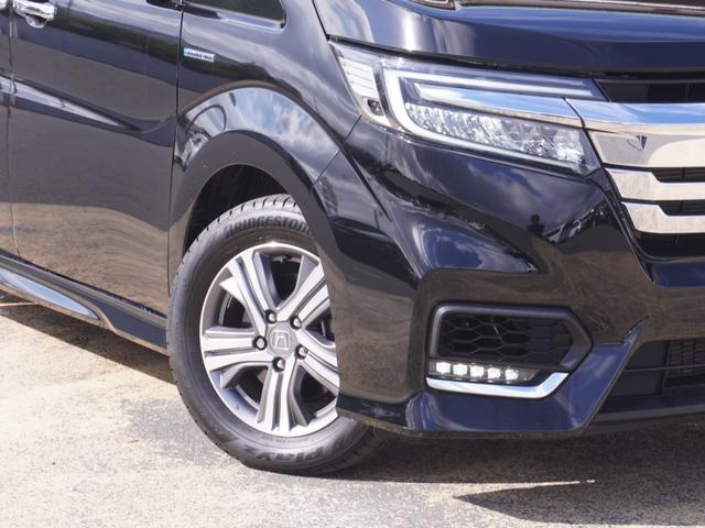 ステップワゴンスパーダ スパーダハイブリッドＧ・ＥＸホンダセンシング　ワンオーナー　７インチナビ　バックカメラ　ドラレコ　ＥＴＣ　アダプティブクルーズコントロール　両側電動スライドドア　Ｂｌｕｅｔｏｏｔｈ　ＬＥＤヘッドライト　衝突被害軽減ブレーキ　純正アルミホイール（28枚目）