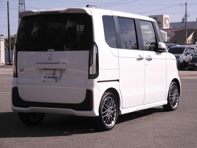 Ｎ－ＢＯＸカスタム ターボ　ワンオーナー　９インチナビ　バックカメラ　ドラレコ　ＥＴＣ　アダプティブクルーズコントロール　両側電動スライドドア　シートヒーター　Ｂｌｕｅｔｏｏｔｈ　ＬＥＤヘッドライト　衝突被害軽減ブレーキ（12枚目）