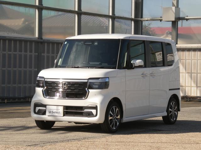 Ｎ－ＢＯＸカスタム ベースグレード　デモカー　９インチナビ　バックカメラ　ドラレコ　ＥＴＣ　アダプティブクルーズコントロール　片側電動スライドドア　シートヒーター　Ｂｌｕｅｔｏｏｔｈ　ＬＥＤヘッドライト　衝突被害軽減ブレーキ（24枚目）