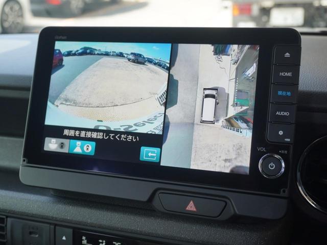 N-BOXカスタム ターボ デモカー 9インチナビ 全周囲カメラ ドラレコ ETC アダプティブクルーズコントロール 両側電動スライドドア シートヒーター Bluetooth LEDヘッドライト 衝突被害軽減ブレーキ(4枚目)