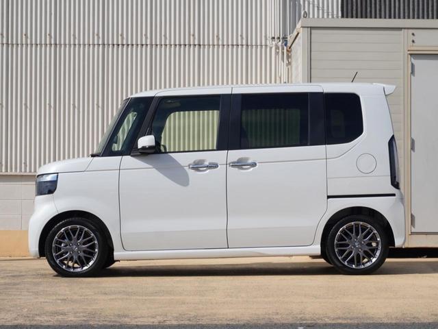 N-BOXカスタム ターボ デモカー 9インチナビ 全周囲カメラ ドラレコ ETC アダプティブクルーズコントロール 両側電動スライドドア シートヒーター Bluetooth LEDヘッドライト 衝突被害軽減ブレーキ(17枚目)