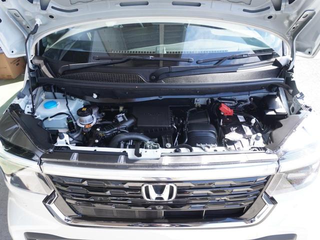 N-BOXカスタム ターボ デモカー 9インチナビ 全周囲カメラ ドラレコ ETC アダプティブクルーズコントロール 両側電動スライドドア シートヒーター Bluetooth LEDヘッドライト 衝突被害軽減ブレーキ(22枚目)