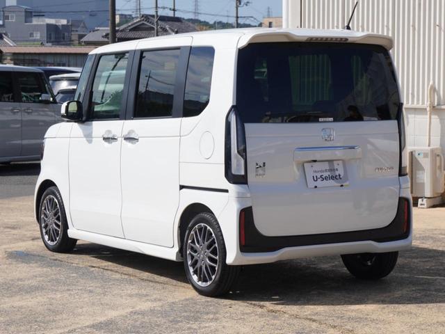 N-BOXカスタム ターボ デモカー 9インチナビ 全周囲カメラ ドラレコ ETC アダプティブクルーズコントロール 両側電動スライドドア シートヒーター Bluetooth LEDヘッドライト 衝突被害軽減ブレーキ(29枚目)