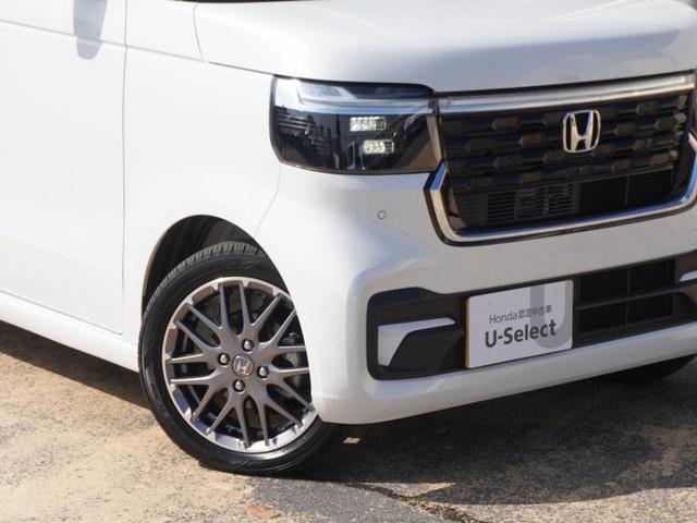 N-BOXカスタム ターボ デモカー 9インチナビ 全周囲カメラ ドラレコ ETC アダプティブクルーズコントロール 両側電動スライドドア シートヒーター Bluetooth LEDヘッドライト 衝突被害軽減ブレーキ(30枚目)