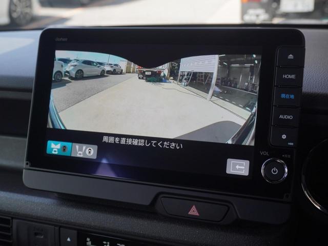 N-BOXカスタム ターボ デモカー 9インチナビ 全周囲カメラ ドラレコ ETC アダプティブクルーズコントロール 両側電動スライドドア シートヒーター Bluetooth LEDヘッドライト 衝突被害軽減ブレーキ(42枚目)