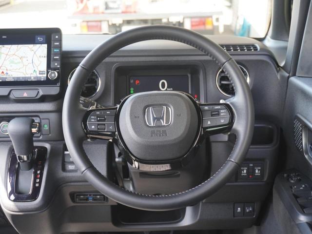 N-BOXカスタム ターボ デモカー 9インチナビ 全周囲カメラ ドラレコ ETC アダプティブクルーズコントロール 両側電動スライドドア シートヒーター Bluetooth LEDヘッドライト 衝突被害軽減ブレーキ(65枚目)