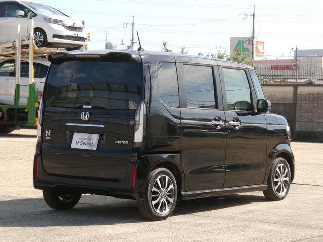 Ｎ－ＢＯＸカスタム ベースグレード　デモカー　９インチナビ　バックカメラ　ドラレコ　ＥＴＣ　アダプティブクルーズコントロール　両側電動スライドドア　シートヒーター　Ｂｌｕｅｔｏｏｔｈ　ＬＥＤヘッドライト　衝突被害軽減ブレーキ（13枚目）