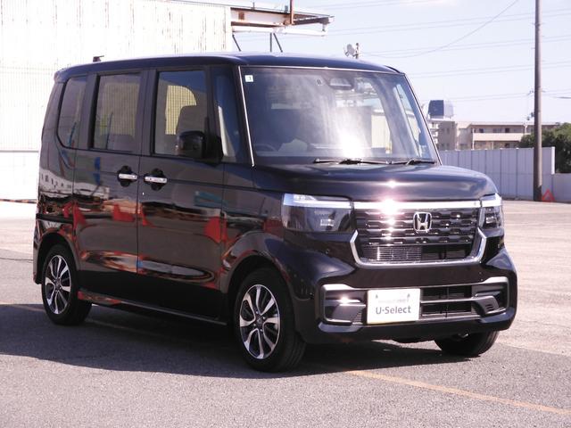 Ｎ－ＢＯＸカスタム ベースグレード　弊社元デモカー　９インチナビ（純正用品ＬＸＵ－２４２ＮＢｉ）　バックカメラ　ドラレコ　ＥＴＣ　両側電動スライドドア　シートヒーター　Ｂｌｕｅｔｏｏｔｈ　ＬＥＤオートライト　衝突被害軽減ブレーキ（24枚目）
