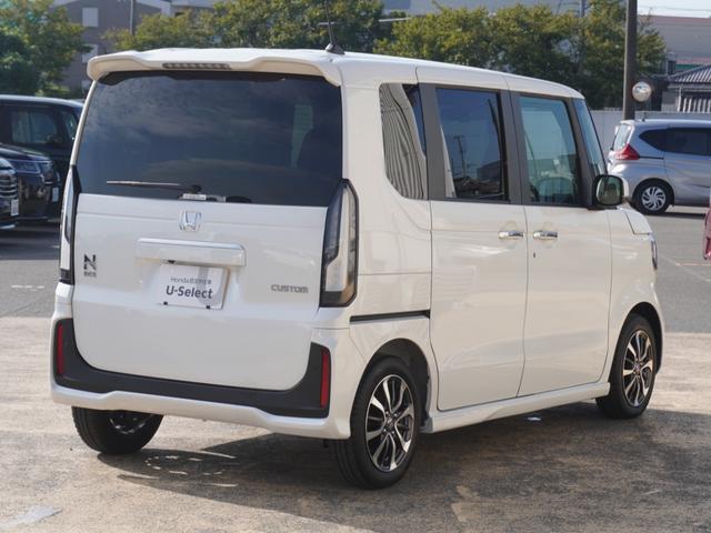 Ｎ－ＢＯＸカスタム ベースグレード　デモカー　９インチナビ　バックカメラ　ドラレコ　ＥＴＣ　アダプティブクルーズコントロール　両側電動スライドドア　シートヒーター　Ｂｌｕｅｔｏｏｔｈ　ＬＥＤヘッドライト　衝突被害軽減ブレーキ（14枚目）