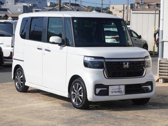 Ｎ－ＢＯＸカスタム ベースグレード　デモカー　９インチナビ　バックカメラ　ドラレコ　ＥＴＣ　アダプティブクルーズコントロール　両側電動スライドドア　シートヒーター　Ｂｌｕｅｔｏｏｔｈ　ＬＥＤヘッドライト　衝突被害軽減ブレーキ（24枚目）