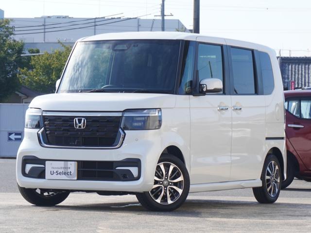 Ｎ－ＢＯＸカスタム ベースグレード　デモカー　９インチナビ　バックカメラ　ドラレコ　ＥＴＣ　アダプティブクルーズコントロール　片側電動スライドドア　シートヒーター　Ｂｌｕｅｔｏｏｔｈ　ＬＥＤヘッドライト　衝突被害軽減ブレーキ　禁煙車（24枚目）