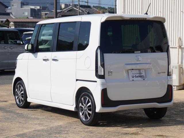 Ｎ－ＢＯＸカスタム ベースグレード　デモカー　９インチナビ　バックカメラ　ドラレコ　ＥＴＣ　アダプティブクルーズコントロール　片側電動スライドドア　シートヒーター　Ｂｌｕｅｔｏｏｔｈ　ＬＥＤヘッドライト　衝突被害軽減ブレーキ　禁煙車（26枚目）