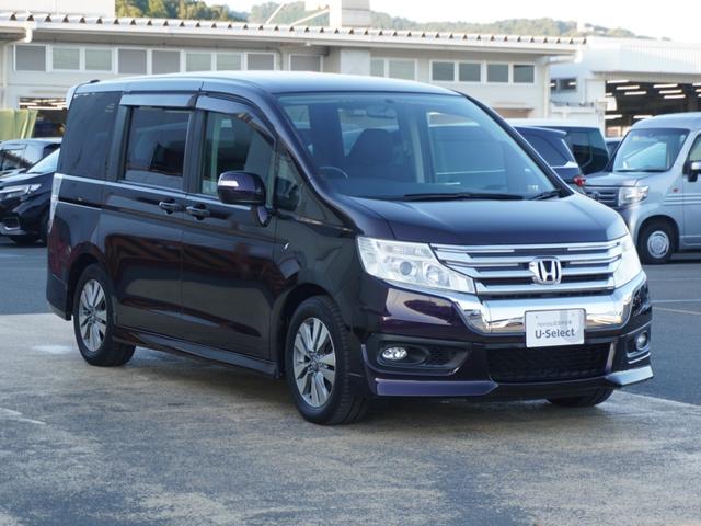 ステップワゴンスパーダ インターナビ　パワーエディション　ワンオーナー　純正ＨＤＤナビ　９インチ後席フリップダウンモニター　バックカメラ　ＥＴＣ　両側電動スライドドア　ＨＩＤオートライト　ＣＤ　ＤＶＤ　純正アルミホイール　アイドリングストップ（25枚目）
