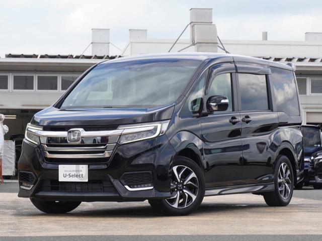 ステップワゴンスパーダ スパーダホンダセンシング　ワンオーナー　９インチナビ　後席フリップダウンモニター　バックカメラ　ドラレコ　ＥＴＣ２．０対応　アダプティブクルーズコントロール　両側電動スライドドア　シートヒーター　純正アルミホイール　禁煙車（2枚目）