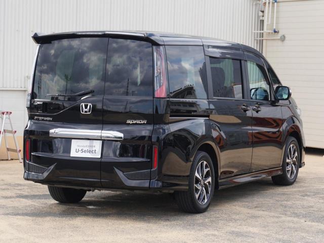 ステップワゴンスパーダ スパーダホンダセンシング　ワンオーナー　９インチナビ　後席フリップダウンモニター　バックカメラ　ドラレコ　ＥＴＣ２．０対応　アダプティブクルーズコントロール　両側電動スライドドア　シートヒーター　純正アルミホイール　禁煙車（9枚目）